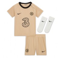 Fotbalové Dres Chelsea Aubameyang #9 Dětské Alternativní 2022-23 Krátký Rukáv (+ trenýrky)